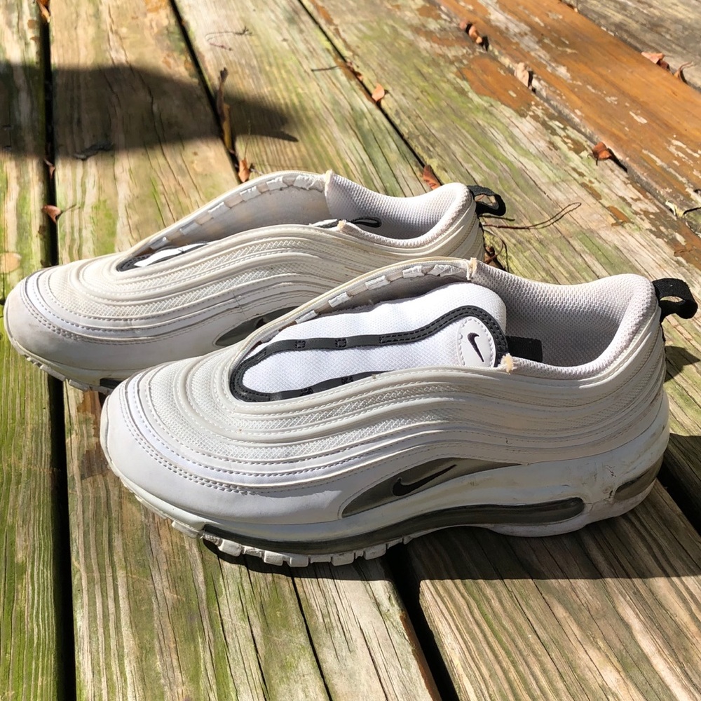 Air Max 97 White Black Silver Summit White